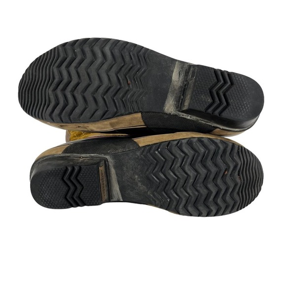 Sorel Boots Sorelli Quilted Wool‎ Green Brown Waterproof Women’s 10 main image 4